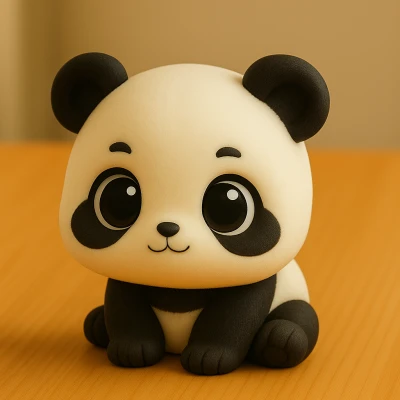 Gấu trúc Chibi Dễ Thương