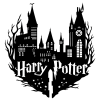 Tranh tường 2D Lâu đài Hogwarts Harry Potter - Thumbnail 1