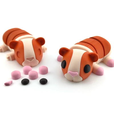 Bọ Ú - Mô Hình 3D Khớp Nối Phiên Bản 2 (Đơn Sắc)