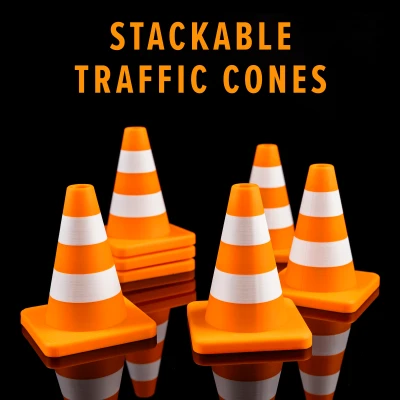 Nón Giao Thông Mini - Xếp Chồng - Đa Sắc