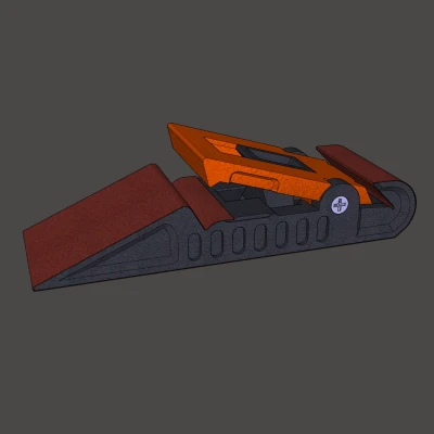 Khối Chà Nhám — Có Nút Khóa Trượt