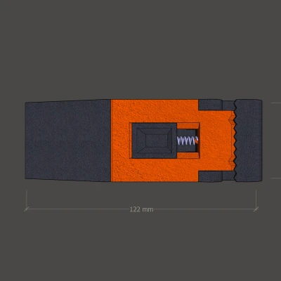 Khối Chà Nhám — Có Nút Khóa Trượt