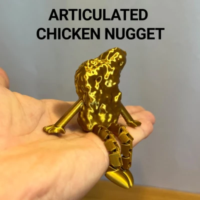 Mô Hình Gà Nugget Khớp Nối Nghộ Nghĩnh