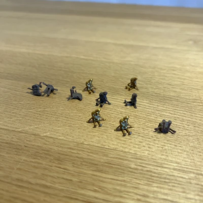 Mô Hình Cục Gà Nugget Buddy Tí Hon