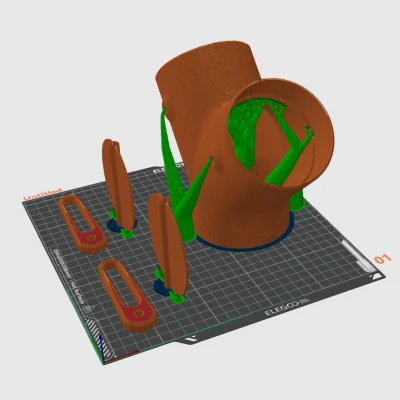 Van Chẻ Đôi Ống Thông Gió Y-Splitter 4 Inch