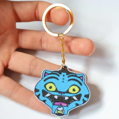 Móc khóa KPop Demon Hunters Hổ Ngơ Ngác