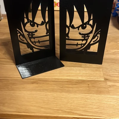 Chặn Sách/Kệ Sách - Chủ Đề One Piece (Luffy & Zoro)