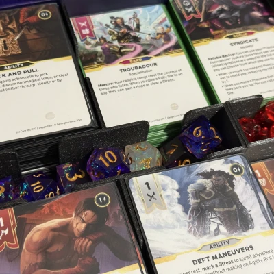 Daggerheart - Hộp insert phiên bản giới hạn cho Cards có bao bọc