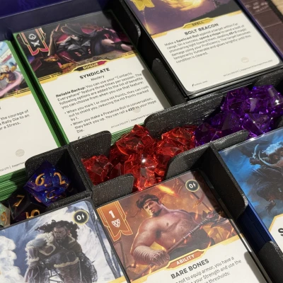 Daggerheart - Hộp insert phiên bản giới hạn cho Cards có bao bọc