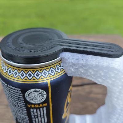 Giá đỡ lon 330ml có nắp xoay bảo vệ – in dễ