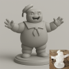 Bibendum Chamallow (Stay Puft Marshmallow Ghosbusters) - Tượng 3D - Thumbnail 1