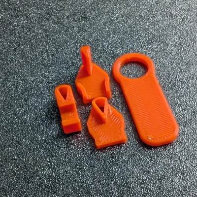 Đầu kéo thay thế khóa kéo v2 (thanh cài ngược)