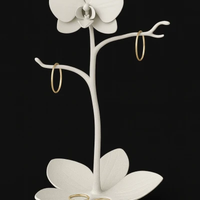 Chân Đế Trang Sức Hoa Lan Thanh Lịch