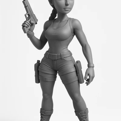 Mô Hình Lara Croft