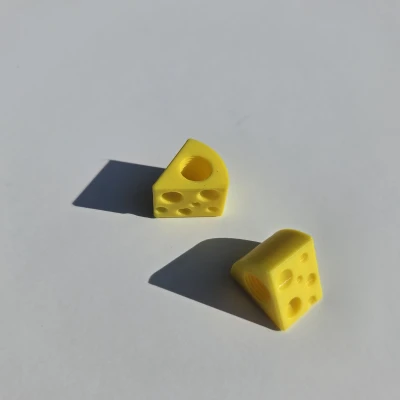 Nắp Van Xe Đạp Hình Miếng Phô Mai