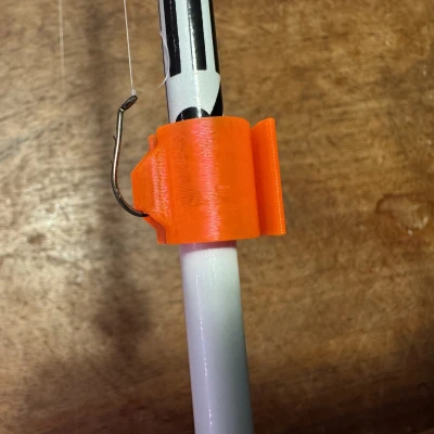 Cần Câu Cá: Kẹp Giữ Lưỡi Câu (Nhiều Kích Cỡ)