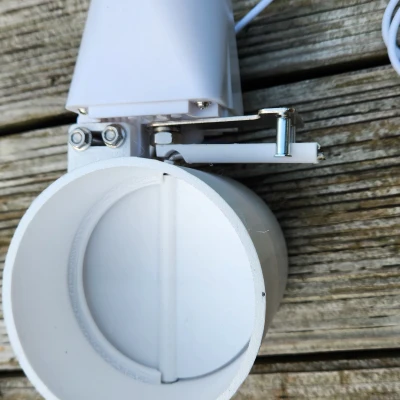 Van thông minh cho lỗ thoát khí 100mm