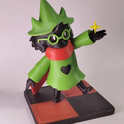 Ralsei Deltarune - Bản in nhiều bộ phận (Không cần AMS)
