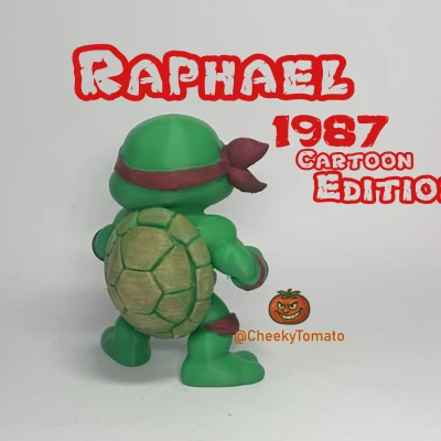 Raphael – Mô Hình DeskBuddy TMNT 1987