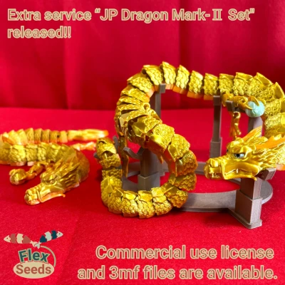 Rồng Nhật Bản Linh Hoạt (In liền)