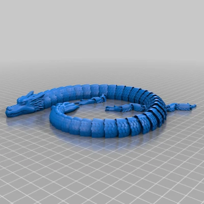 Rồng Nhật Bản Linh Hoạt (In liền)