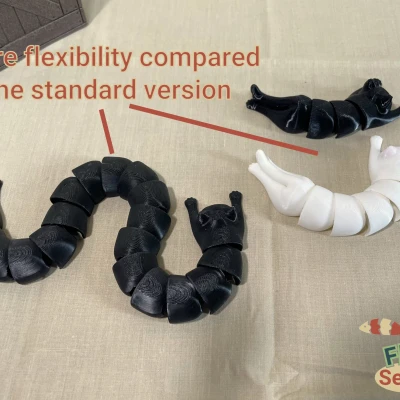 [Official Remix] Mèo Flexi Cỡ Lớn In Liền (Print-in-place)