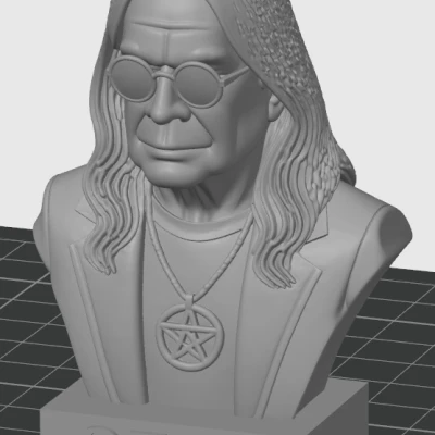 Tượng Bán Thân Ozzy Osbourne