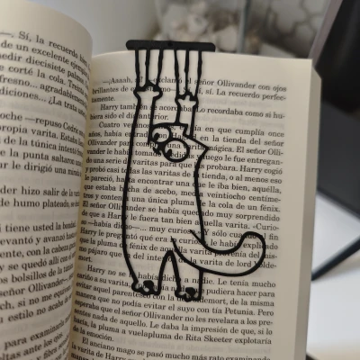 Bookmark Mèo Treo Sách: Mèo Simon