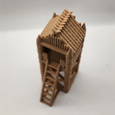 Tháp Canh Trung Cổ Không Cần Support