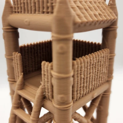 Tháp Canh Trung Cổ Không Cần Support