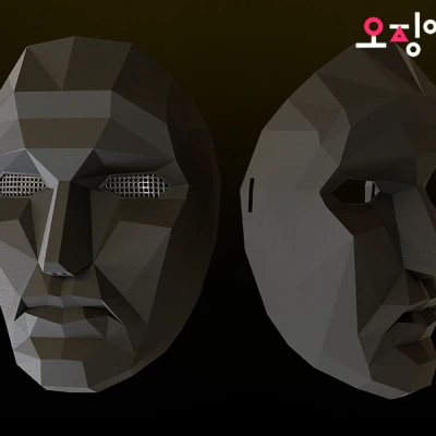 Mặt Nạ Người Chỉ Huy Squid Game