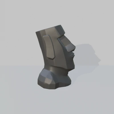 Đầu Moai – Tượng Đảo Phục Sinh Cách Điệu