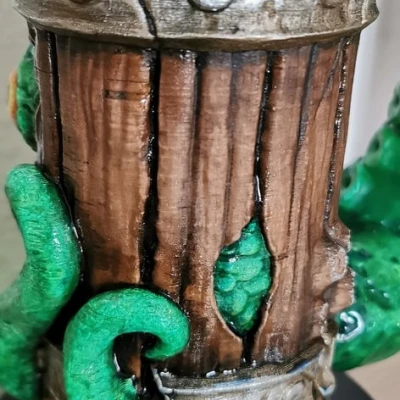 Kệ Đựng Lon Quái Vật Mực (Squid Monster Can Holder)