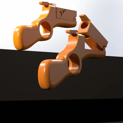 Móc Khóa Súng Fidget