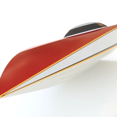 Thuyền RC CozyRC Mini Mono - Vỏ Dễ Lắp, Tốc Độ Cao