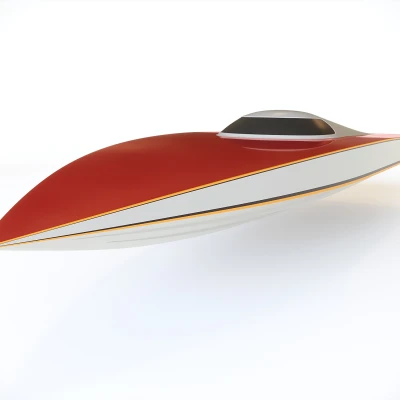 Thuyền RC CozyRC Mini Mono - Vỏ Dễ Lắp, Tốc Độ Cao