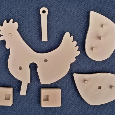 Mô hình Gà Biết Đi