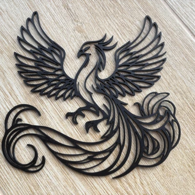 Phượng Hoàng – Đồ Trang Trí Treo Tường / Nghệ Thuật Treo Tường