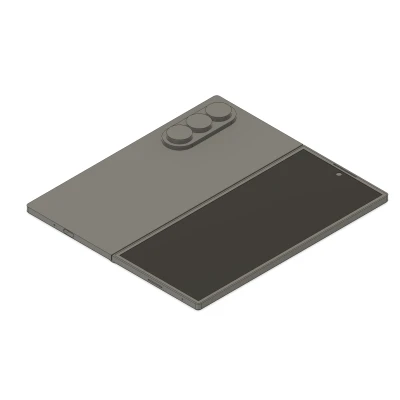 Mô Hình 3D Samsung Galaxy Fold 7 (step, f3d, 3mf, stl)