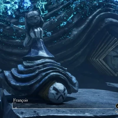 Tượng Đá Khắc Francois & Clea - Clair Obscur: Expedition 33 - Dùng cho FDM & MSLA