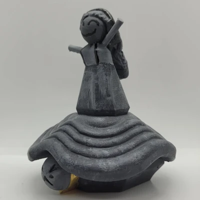 Tượng Đá Khắc Francois & Clea - Clair Obscur: Expedition 33 - Dùng cho FDM & MSLA