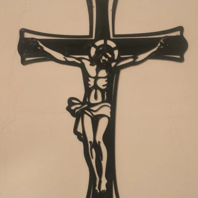 Tranh Treo Tường Hình Bóng Chúa Giêsu Chịu Nạn