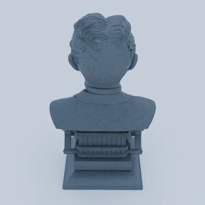 Tượng Nikola Tesla Nhà Phát Minh Động Cơ AC