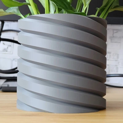Chậu Cây Vít và Khay Trồng - Thiết kế chế độ Vase Mode