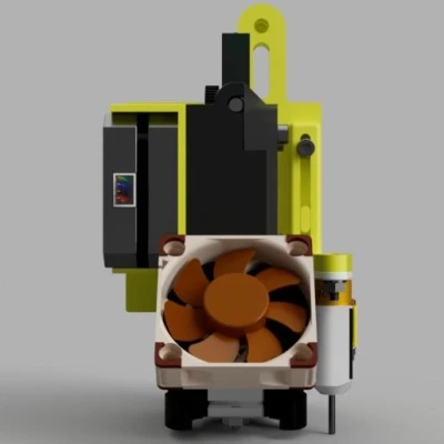 Giá đỡ E3D-V6 / Bộ đùn Titan / BL Touch cho HyperCube Evolution