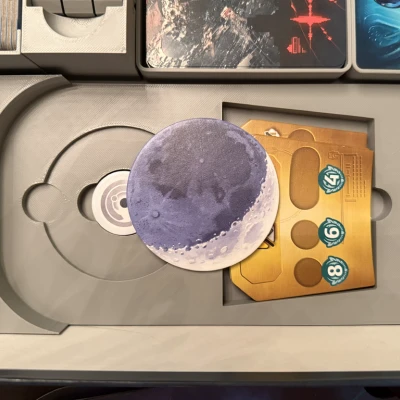 Organizer SETI board game kèm khay người chơi và loài