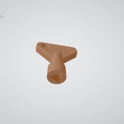 Chìa Khoá Tam Giác Mở Tủ Điện