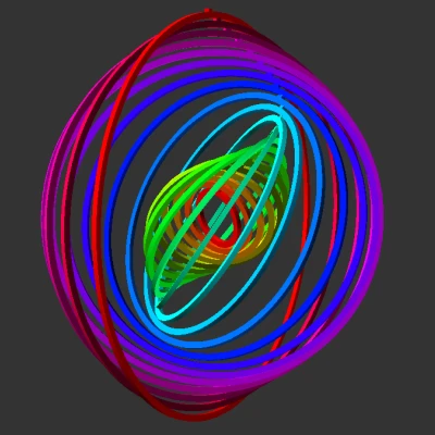 Nhẫn - Trang trí cửa sổ xoay