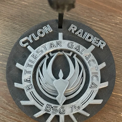 Mô Hình Tàu Cylon Raider Battlestar Galactica TOS