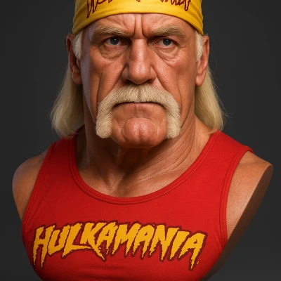 Tượng Bán Thân Hulkamania – Tưởng Nhớ Huyền Thoại Hulk Hogan